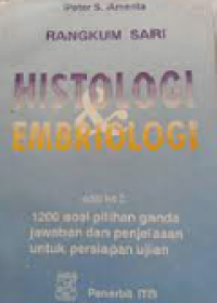 Histologi dan Embriologi: Rangkuman Sari