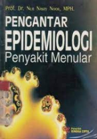 Pengantar Epidemiologi Penyakit Menular