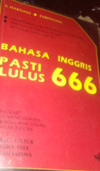 Bahasa Inggris  666 Pasti Lulus